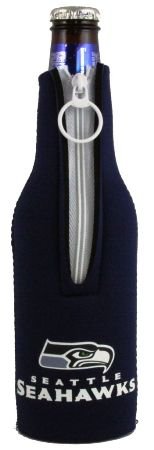 SEATTLE SEAHAWKS BOTTLE SUIT KOOZIE COOZIE COOLER