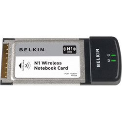 Belkin® Wireless Notebook Card, 32bit Cardbus