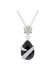 Wrapped Amethyst CZ Pendant Necklace