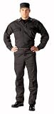 Ultra Force 2-Pocket Black Tactical B.D.U. Shirt, Available in various sizes