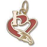 Atlanta Hawks 1/2in 10k Pendant/10kt Yellow Gold
