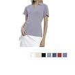 Jockey - Ladies" Satin-Trim 1x1 Rib Polo - 51990
