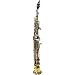 Musical Instruments : Soprano Saxophone Lacquer Plated