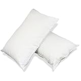 Linens Limited Cluster Fibre Foam Pillows, Medium/Firm Support, 2 Pack