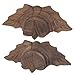 Carved Walnut Pulls