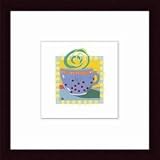 Cup of Joy IV, Art Poster by Lisa McNealus, with Wood Frame, poster size: 8
