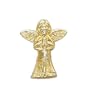 Praying Angel Lapel Pin - 14 Karat Yellow Gold (12x10 Millimeters In Size.)