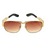 Elvis Concert Sunglasses in Gold and Bronze