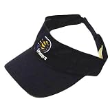 NBA VISOR HAT CAP INDIANA PACERS COTTON NAVY BLUE NEW