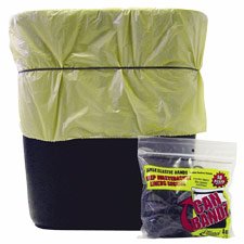 ALL07810 Can Rubber Bands,7x1 8,Fits 13Qt.-32 Gallon,50 Count,Black by 