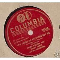It's Funny To Everyone But Me Don't Take Your Love From Me by Harry James and Frank Sinatra