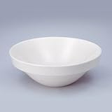 洗面ボール 陶器 かすみ斑点 半埋型直径400ミリ