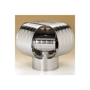 Vacu-Stack Wind Resistant Chimney Cap - 8 Inches