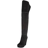 D&G Dolce & Gabbana Women's DS2463E1816 Over-The-Knee Wedge Boot