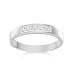 Diamond Ring in 18k White Gold