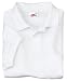 NEW Stedman by Hanes Jersey Knit Sport Shirt with Pocket White-M