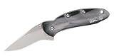 Kershaw Ken Onion Black & White Chive Pocket Knife with Speed Safe by Kershaw
