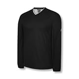 Adidas 2008 Men's ClimaProof V-Neck Golf Wind Shirt - Black / White - 991246