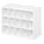 ClosetMaid 8505 15-Cube Organizer, White