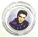 Elvis Blue Shirt Glass Ashtray