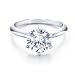 Bling Jewelry Round Cut Cubic Zirconia Bridal Engagement Ring Solitaire 3.5ct