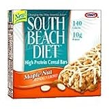 South Beach Diet Cereal Bars High Protein Maple Nut 6oz 5 Bars/Box