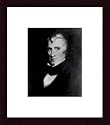 Art Poster Wood Framed Print - President William Henry Harrison - Artist: National Archive- Poster Size: 10 X 8