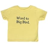 Word to Big Bird Screen Tee Size:2T by Divas and Drooligans