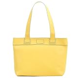 Baekgaard Zip Tote - Lemon/Caribbean Blue