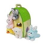 Easter Animals Plush Play House Set