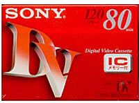 SONY DVM80RM3 ミニDVカセット