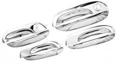 Xtremewarez Chrome Door Handle Cover Trim Fit For BMW E39 5 Series E38 7 Series