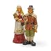 Set Of 2 Man And Woman Thanksgiving Pilgrim Figurines For Holiday Home Decor