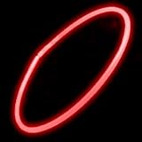 Outdoor Living : 22 Inch Red Colour Glow Sticks Necklaces (Qty 50)