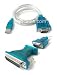 USB to DB9 and DB25 Adapter (Serial RS232)