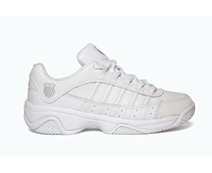 K-SWISS Outshine Ladies Tennis Shoes , White, US6
