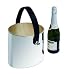 Leather Handle Ice Bucket