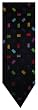 Men's Duchamp Neck Tie Black Multi