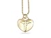 Allergy Gold Plated Heart Pendant
