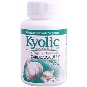 Kyolic Garlic Formula 100 Original Cardiovascular Formula (300 Capsules) by Kyolic