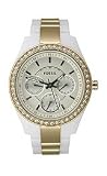 Fossil Womens ES2805 Stella Acrylic Bracelet With Dial Watch