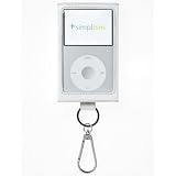 Simplism iPod classic用 カラビナレザーケース スノーホワイト TR-LCCSCLN-SW