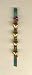 Dollhouse Miniature Christmas Door Handle Decoration