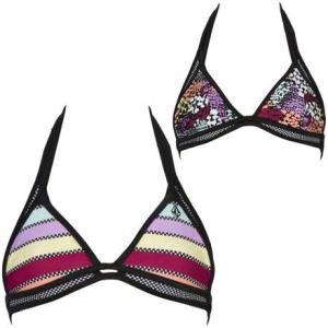 Volcom Brit Invasion Stripe 2pc Triangle Top - Women's