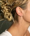 Thread Earrings in Gold or Silver