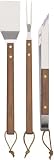 LamsonSharp  Classic Rosewood Bbq 3-Piece Set (Turner, Fork & Tongs)