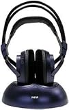 Rca 900MHZ Wireless Headphones Induction Charging 150 Range