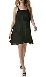 A.B.S by Allen Schwartz - A.B.S by Allen Schwartz Pleated Mod Sleeveless Mini Dress w/ Braided Neck Line