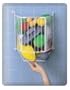 TRAP DOOR bath tub TOY BIN kids shower storage caddy