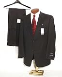 Big Men's Charcoal Grey Stripe Suit by Austin Reed